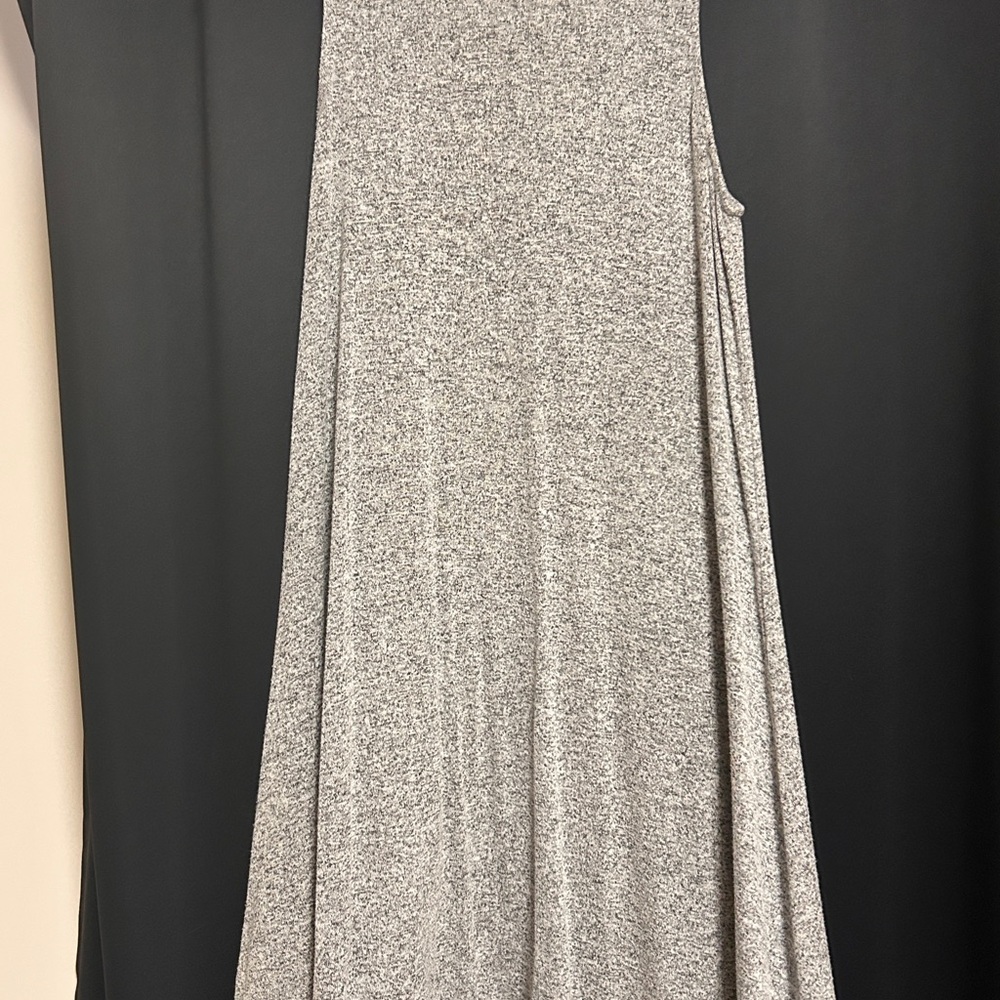 Old Navy Gray Midi Dress
